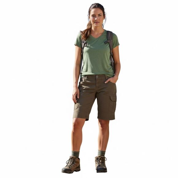 Kuhl Pants - KUHL Splash Cargo Shorts • Brown • Women’s Size 8 • Hiking Outdoor Adventure